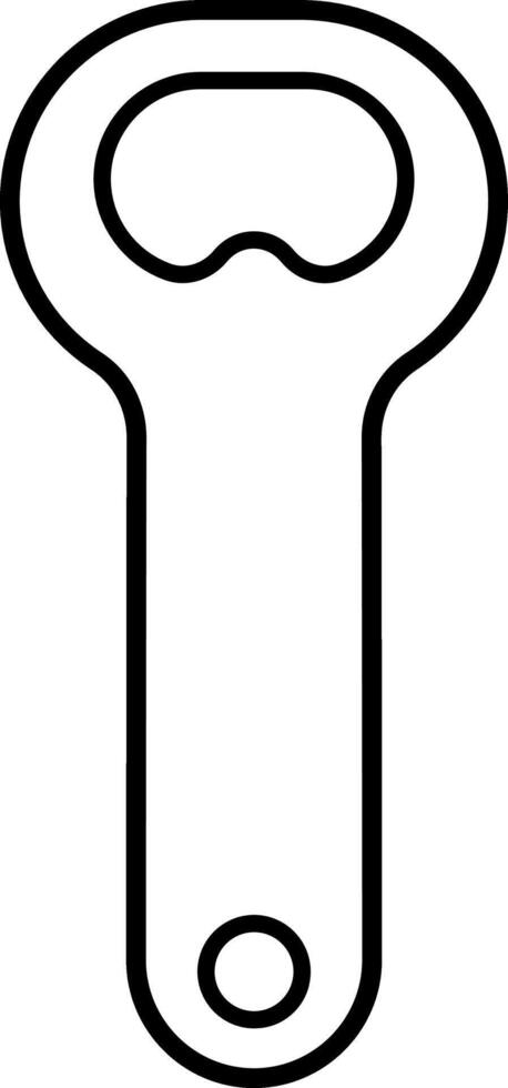 Bottle Opener Icon vector