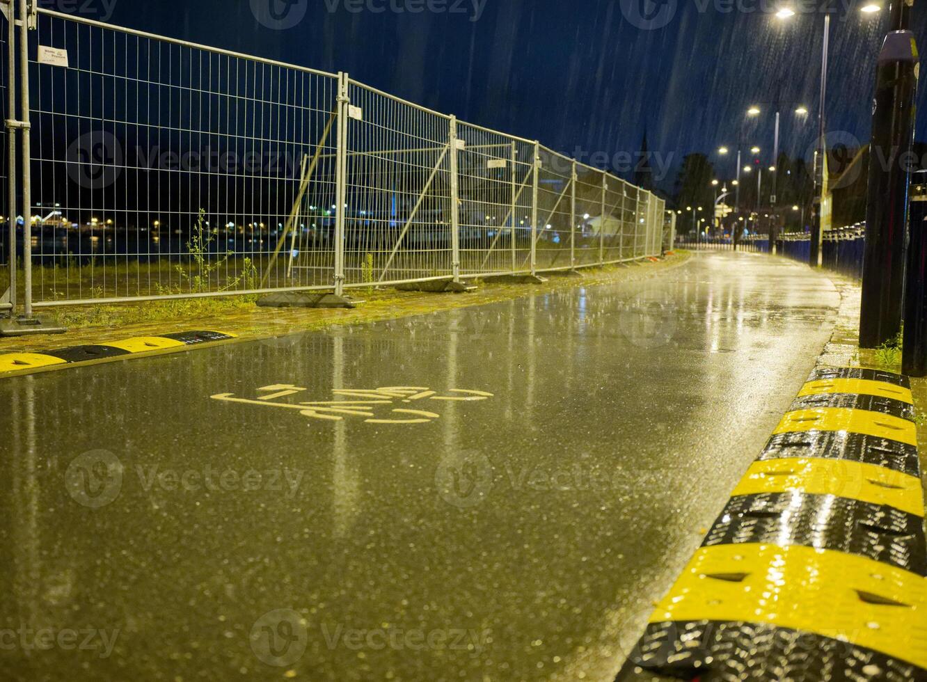 The Documentation of the extreme heavy rain weather in Flensburg on the evening of July 22, 2025 photo