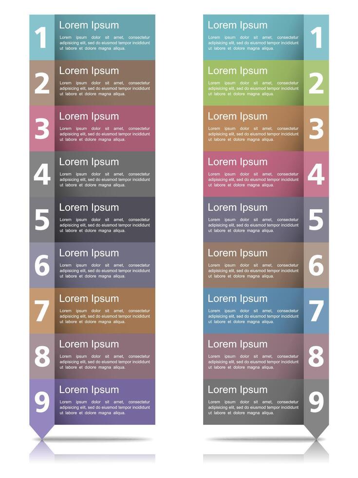 Sequence of elements with numbers and text vector