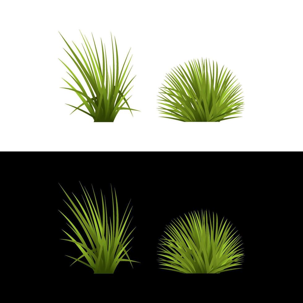 weeds idea logo design vector