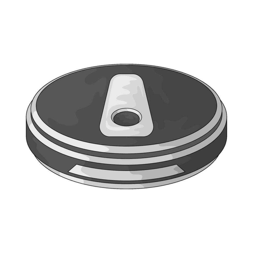 illustration of a robot vacuum vector