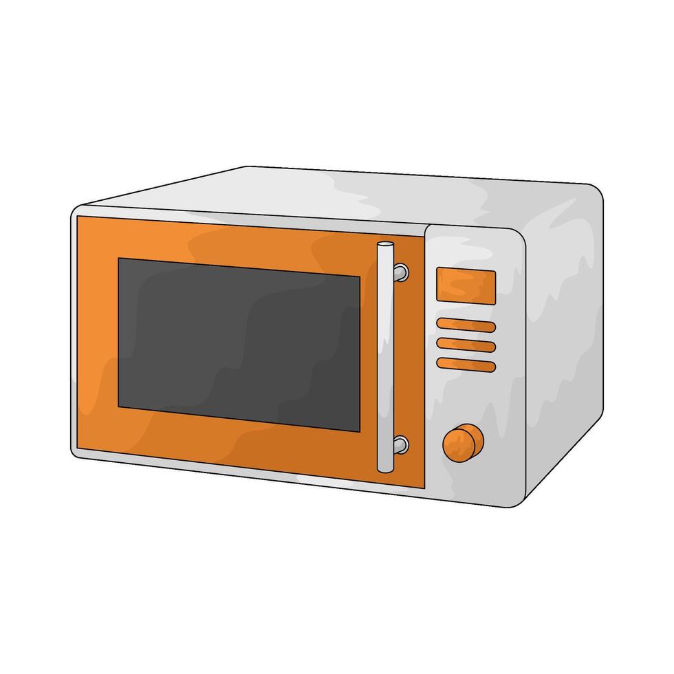 illustration of a ECG monitor vector
