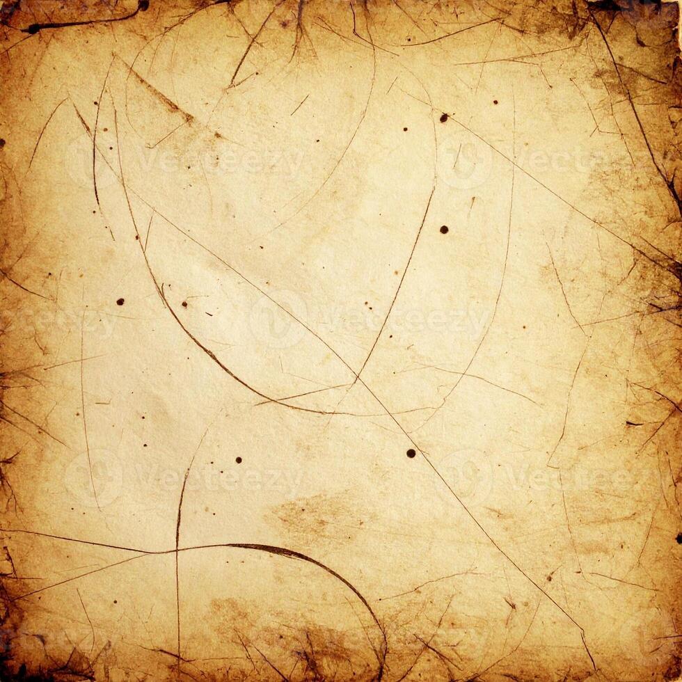 Vintage-style grunge paper texture with an aged, antique look and rustic background pattern photo