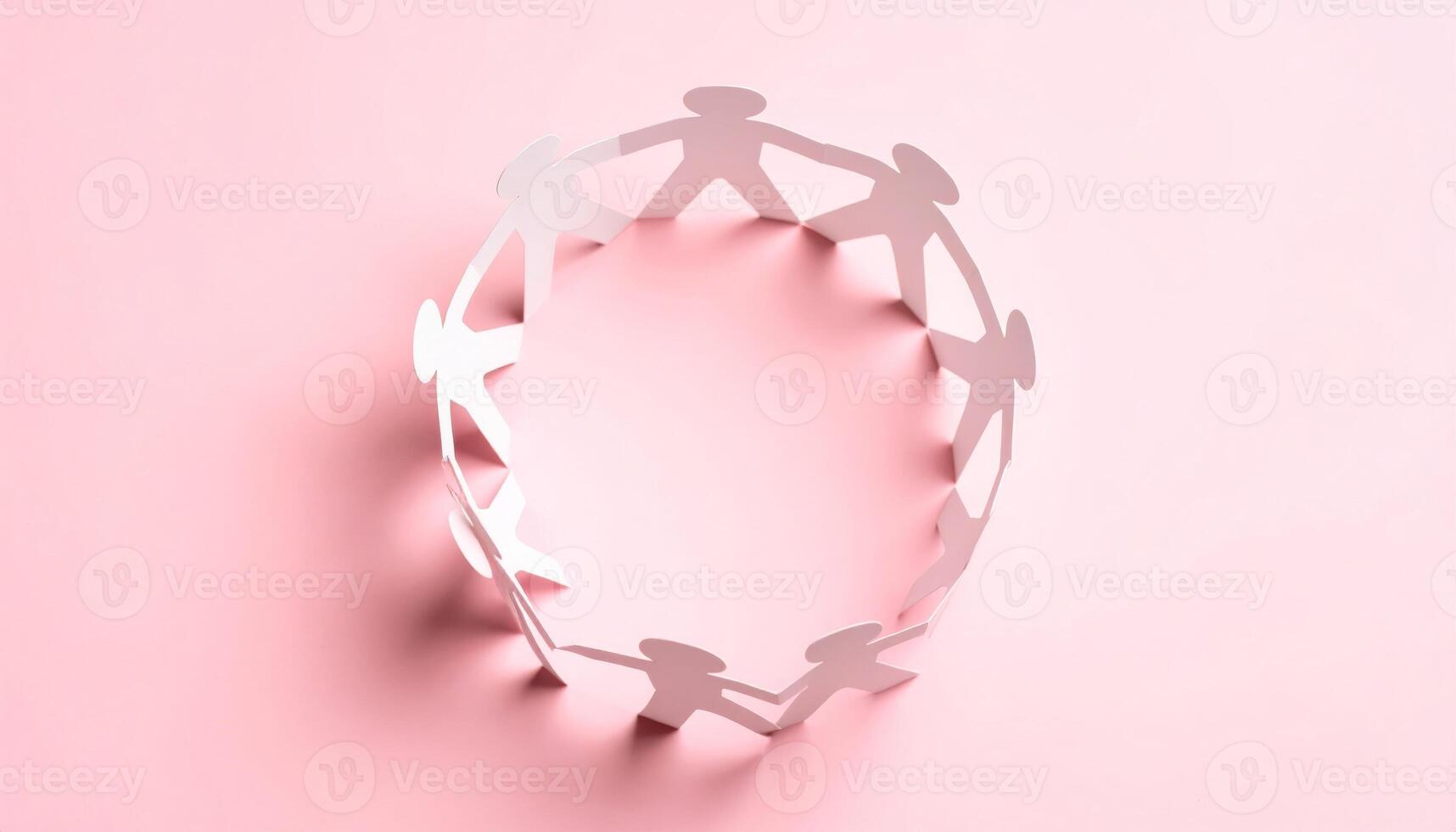 3D rendering of a hugging figure set against a plain backdrop photo