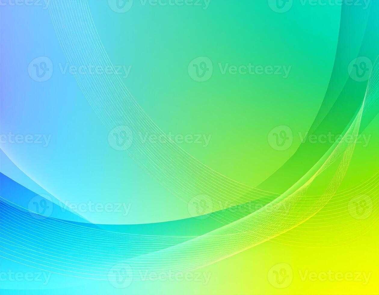 Vibrant 3D abstract gradient backdrop featuring futuristic elements and flowing wave designs photo