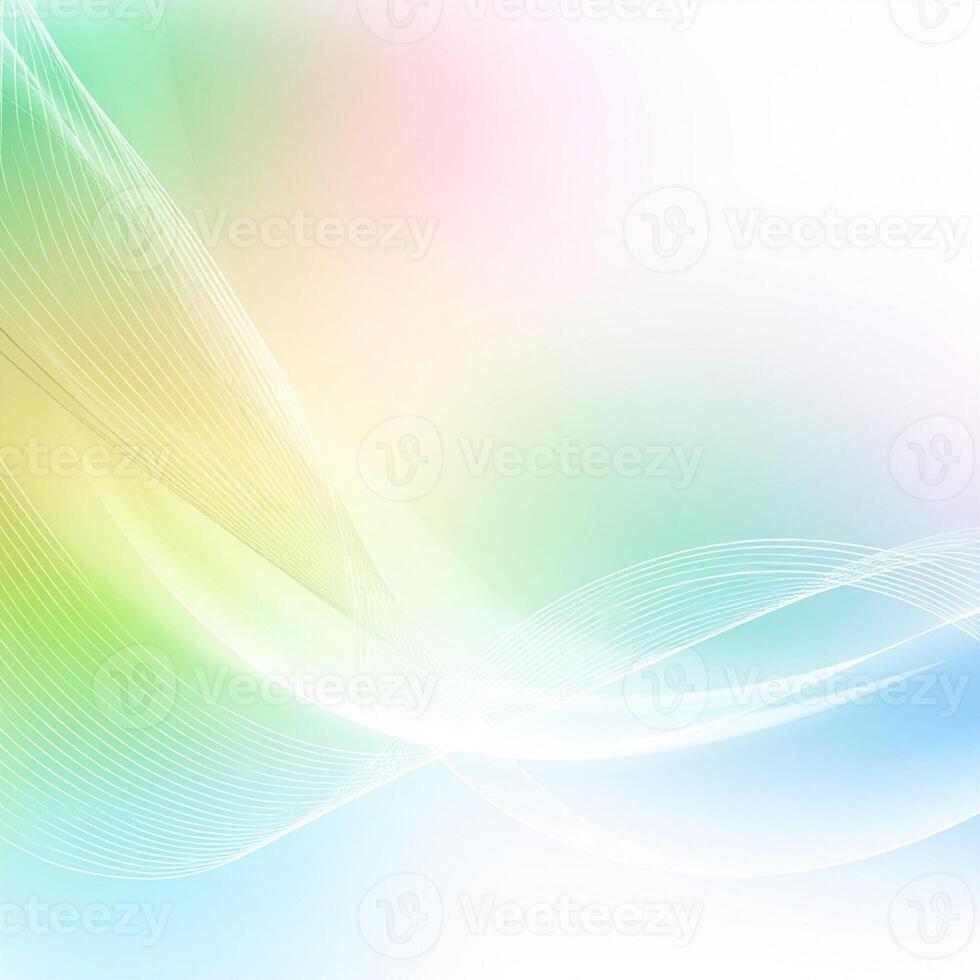 Vivid 3D gradient backdrop featuring futuristic tech motifs and flowing waves photo