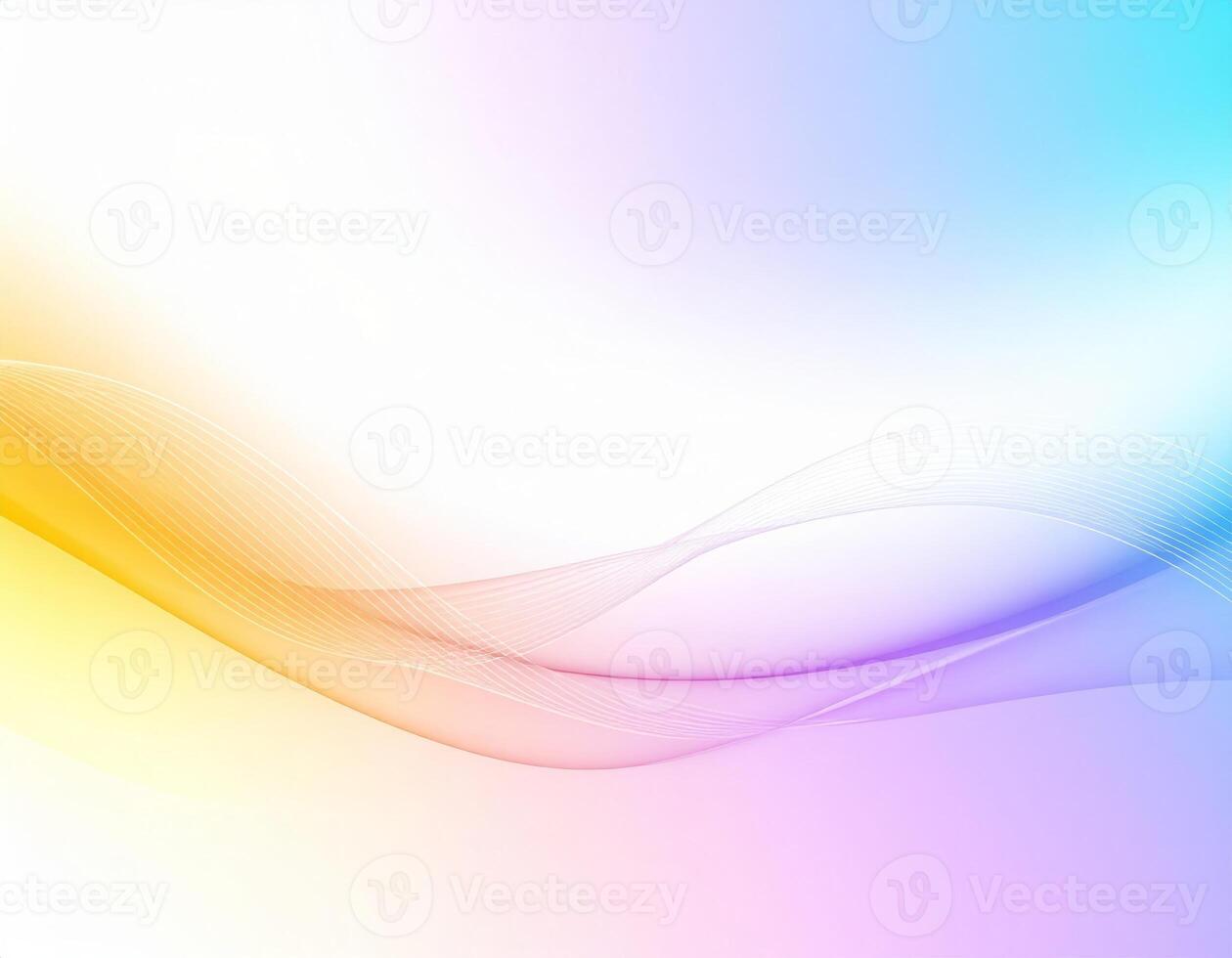 Vibrant 3D abstract background featuring colorful gradients, tech-inspired designs, and flowing waves photo