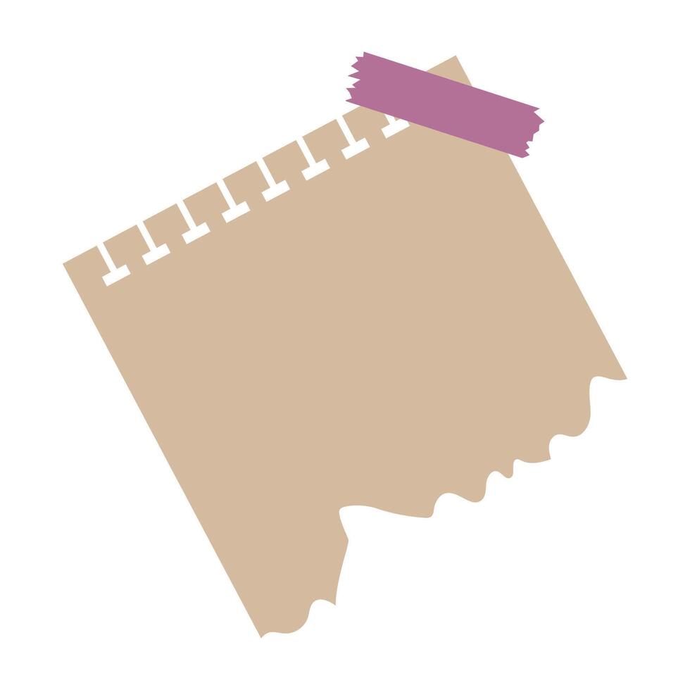 Torn paper notes scattered on a textured surface. Casual arrangement of rough-edged, blank sheets creating an artistic, layered effect. vector