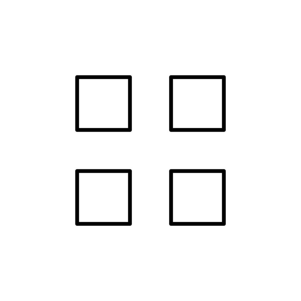 Matrix Code Line Icon for App Design vector