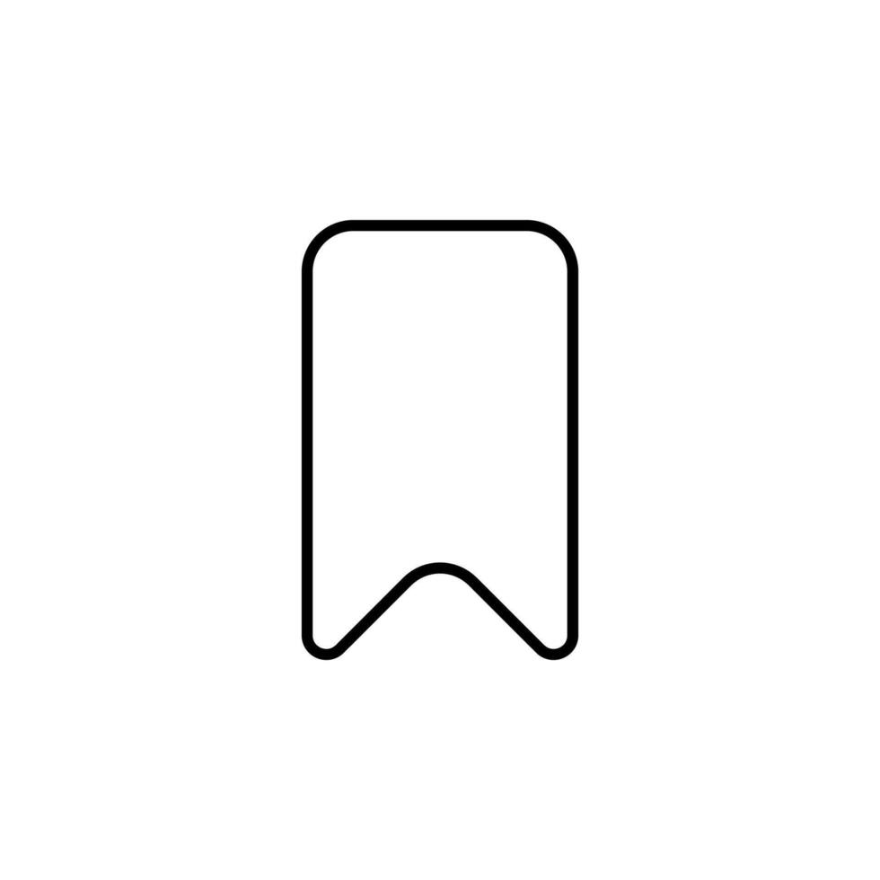 Reading Tag Line Icon for Digital Interface vector