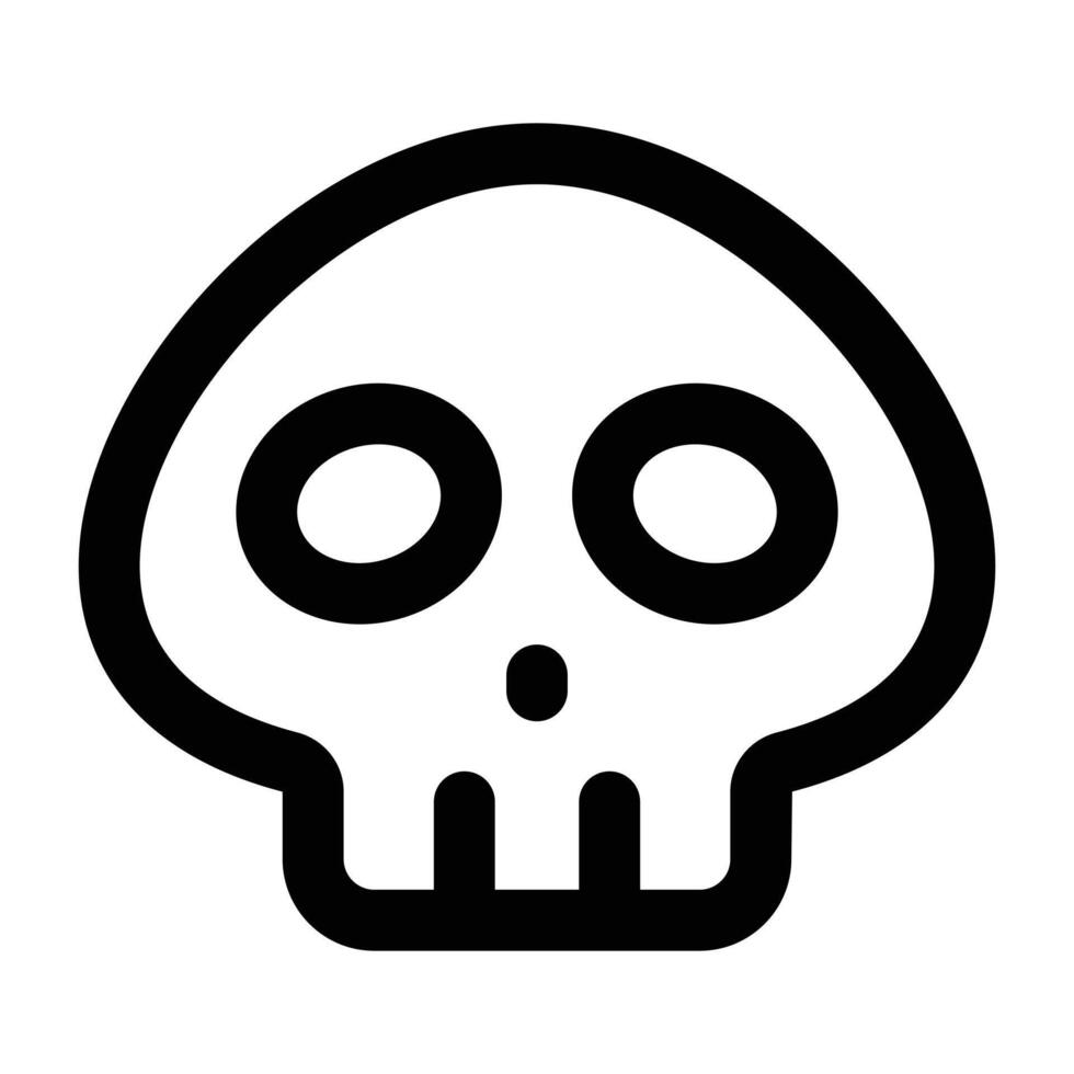 Simple Danger outline icon. The icon can be used for websites, print templates, presentation templates, illustrations, etc vector