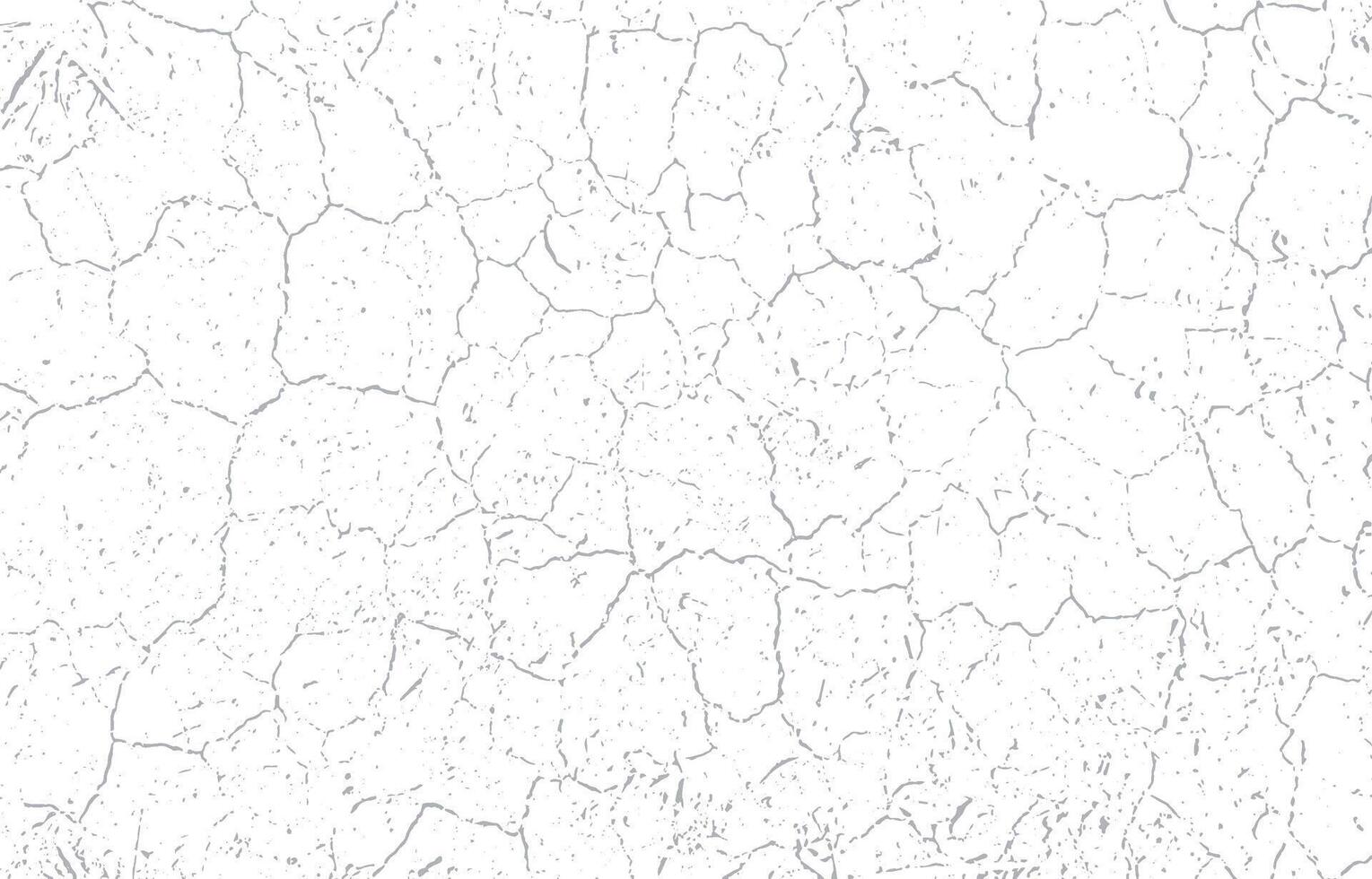 white cracked concrete background with cracks vector