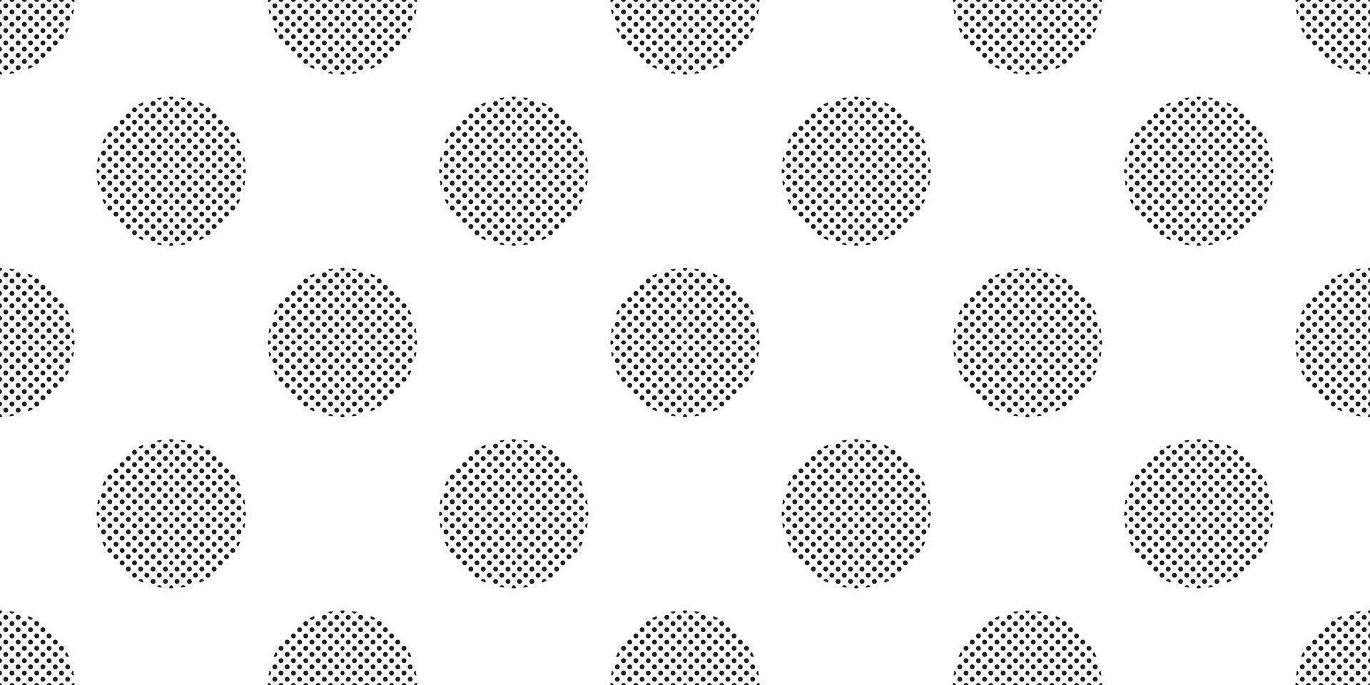 polka dot seamless pattern half tone halftone cartoon doodle gift wrapping paper tile background repeat wallpaper scarf isolated illustration vector