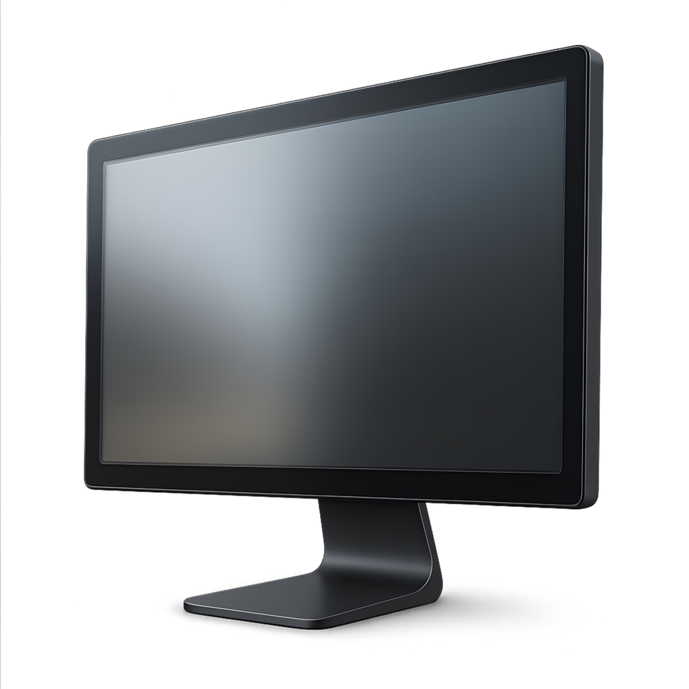 Computer Monitor Modern Flat Screen Display png
