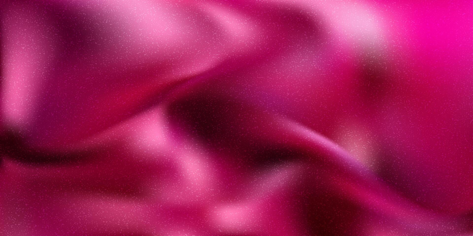 Trendy fuchsia gradient. Abstract blurred texture noise background. Grainy film effect texture gradient template for your graphic design, banne vector