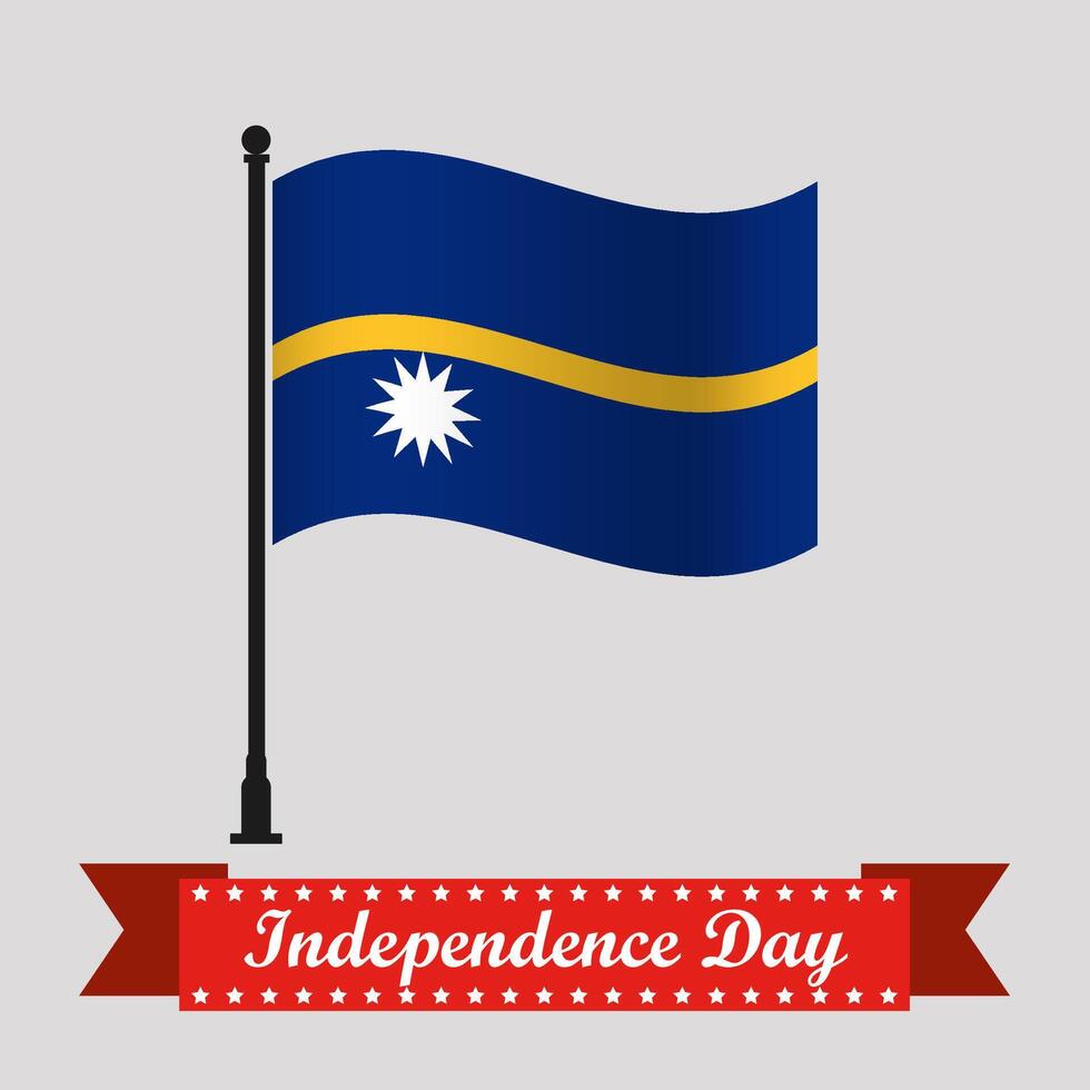 Independence Day flag illustration vector