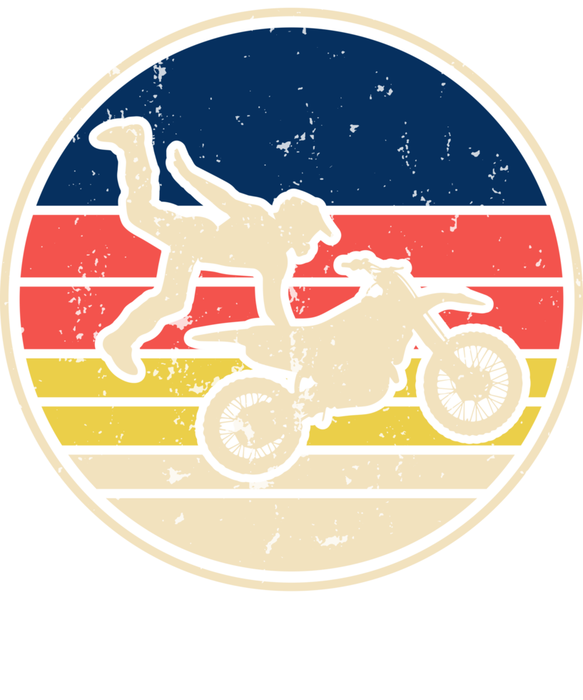A man on a dirt bike is in the middle of a circle png