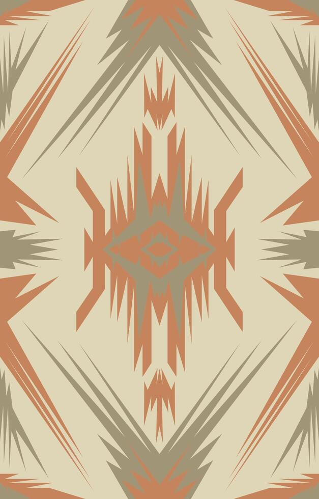 Aztec color pattern, indigenous tribal pattern, folk pattern vector