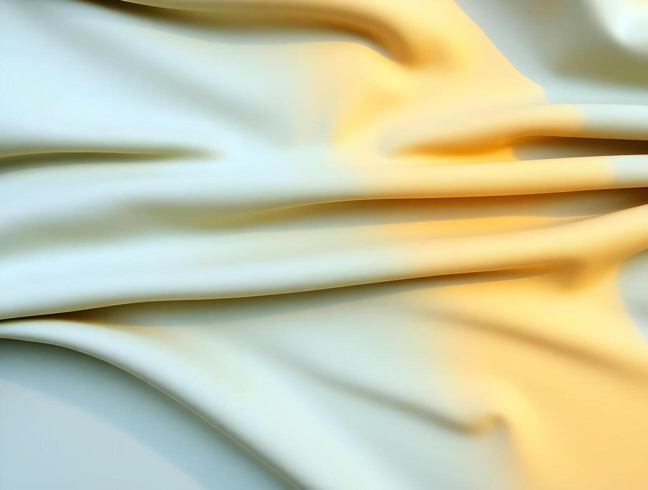 Elegant Draped Fabric Luxurious Texture and Subtle Color Gradient photo