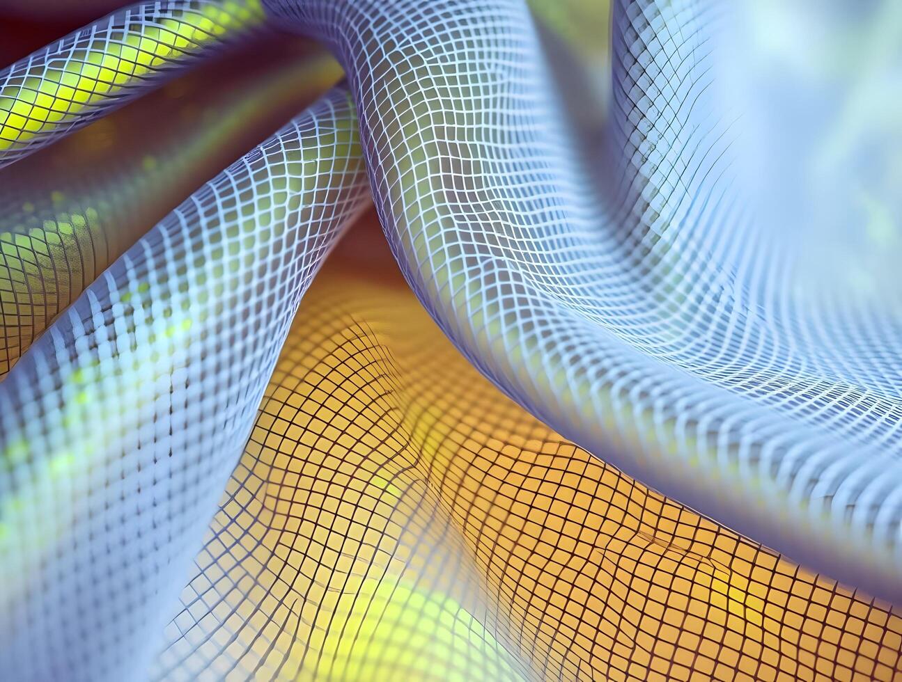 Abstract Grid Pattern Dynamic Mesh Texture in Vibrant Hues photo