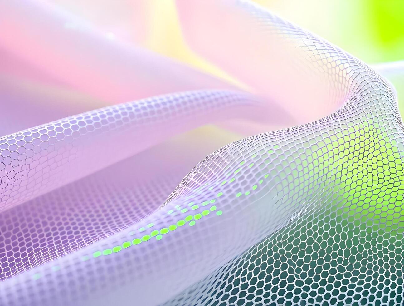 Stunning Pastel Hexagon Mesh Abstract Background Texture for Design Projects photo