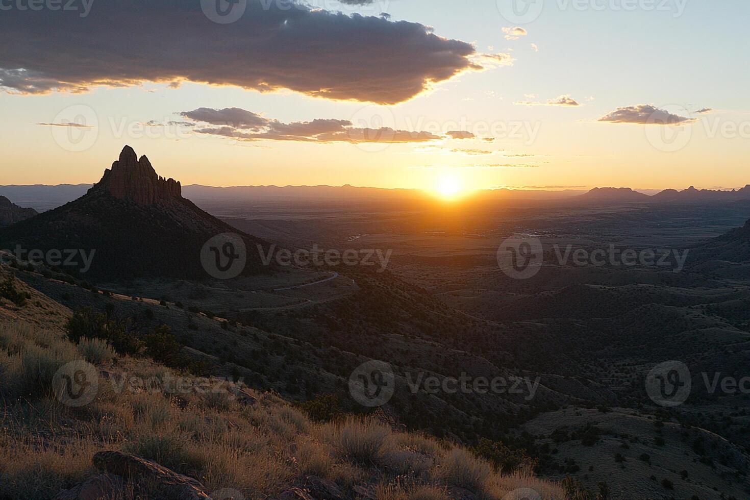 A view of a sunset photo