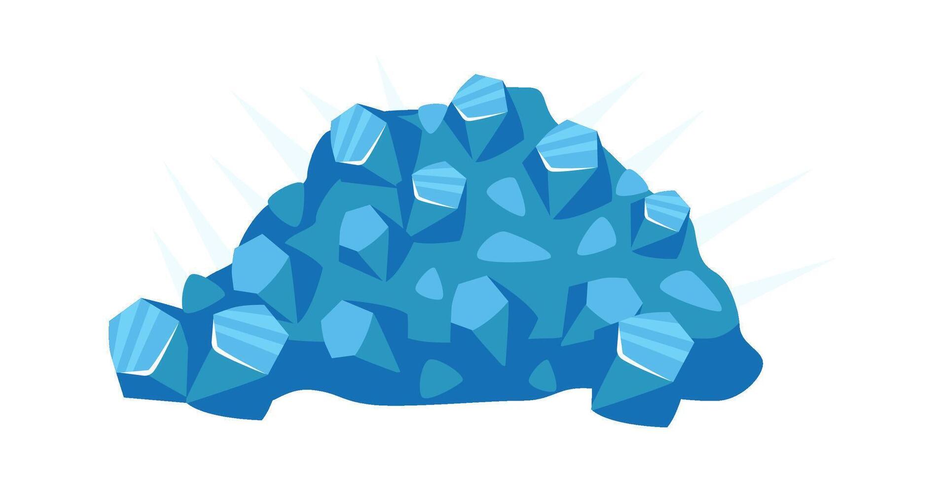 Pile Of Diamonds vector