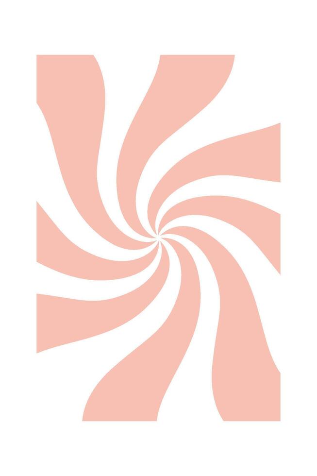 Curved Rectangle Pattern vector