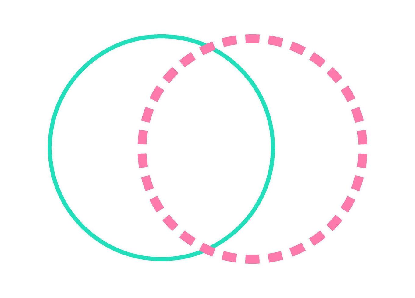 Linear Rounded Element Icon vector