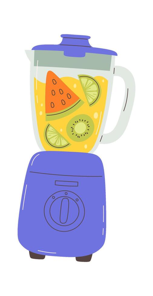 Blender Fruit Smoothie vector