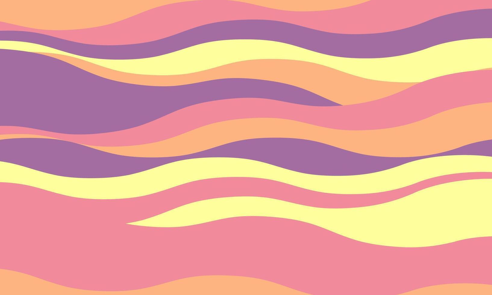 Abstract pastel wave pattern. Fluid, calming design perfect for website backgrounds, social media graphics, or textile prints. Evokes feelings of serenity and optimism. Modern, minimalist aesthetic. vector