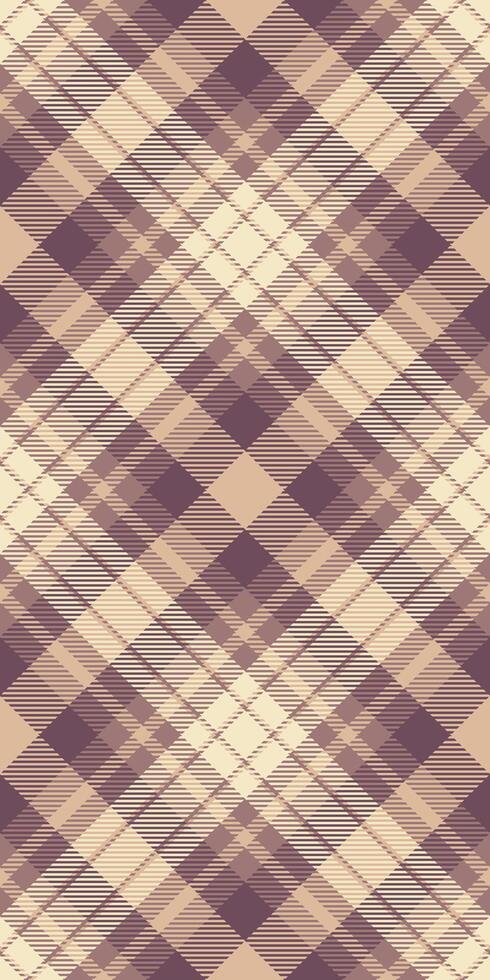 Elegant neutral plaid pattern. Subtle earthy tones create a sophisticated, versatile design perfect for fashion, textiles, and web backgrounds. vector