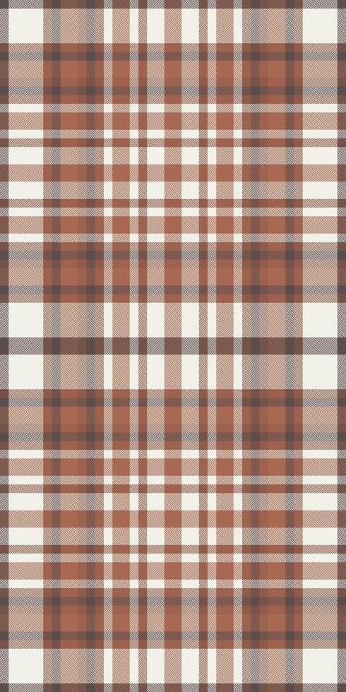 Subtle earthy tones create a sophisticated plaid pattern, ideal for textile design, website backgrounds, or stationery. vector