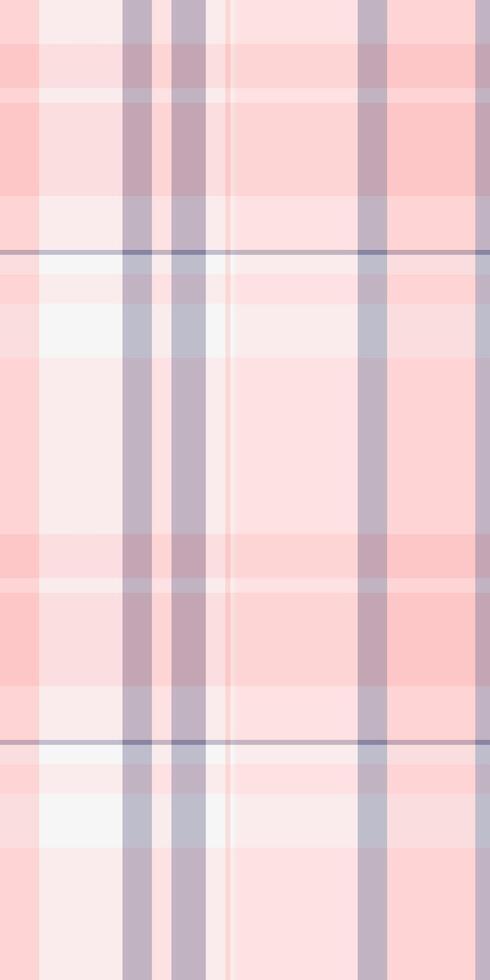 Subtle pink and grey plaid pattern. Perfect for textile designs, backgrounds, and website templates. This soft, elegant texture evokes feelings of calmness and sophistication. vector