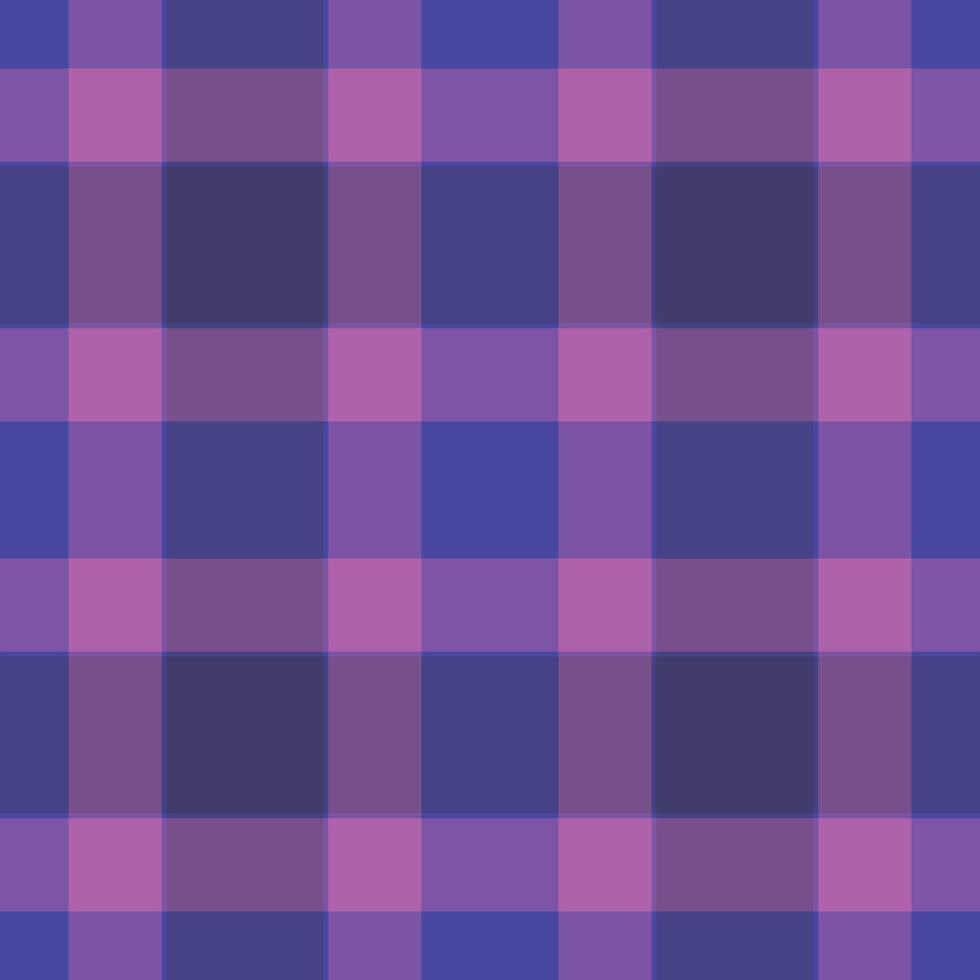 Classic plaid pattern in cool, calming tones. Perfect for backgrounds, textiles, or adding a touch of cozy sophistication. Versatile for design projects. vector