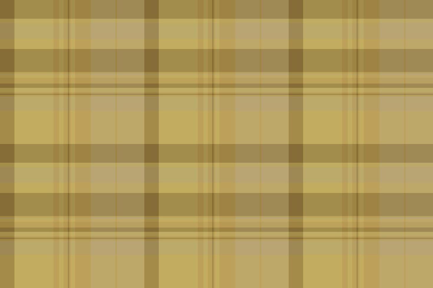 Thread check texture textile, orange pattern background fabric. Asymmetric plaid tartan seamless in amber and yellow colors. vector