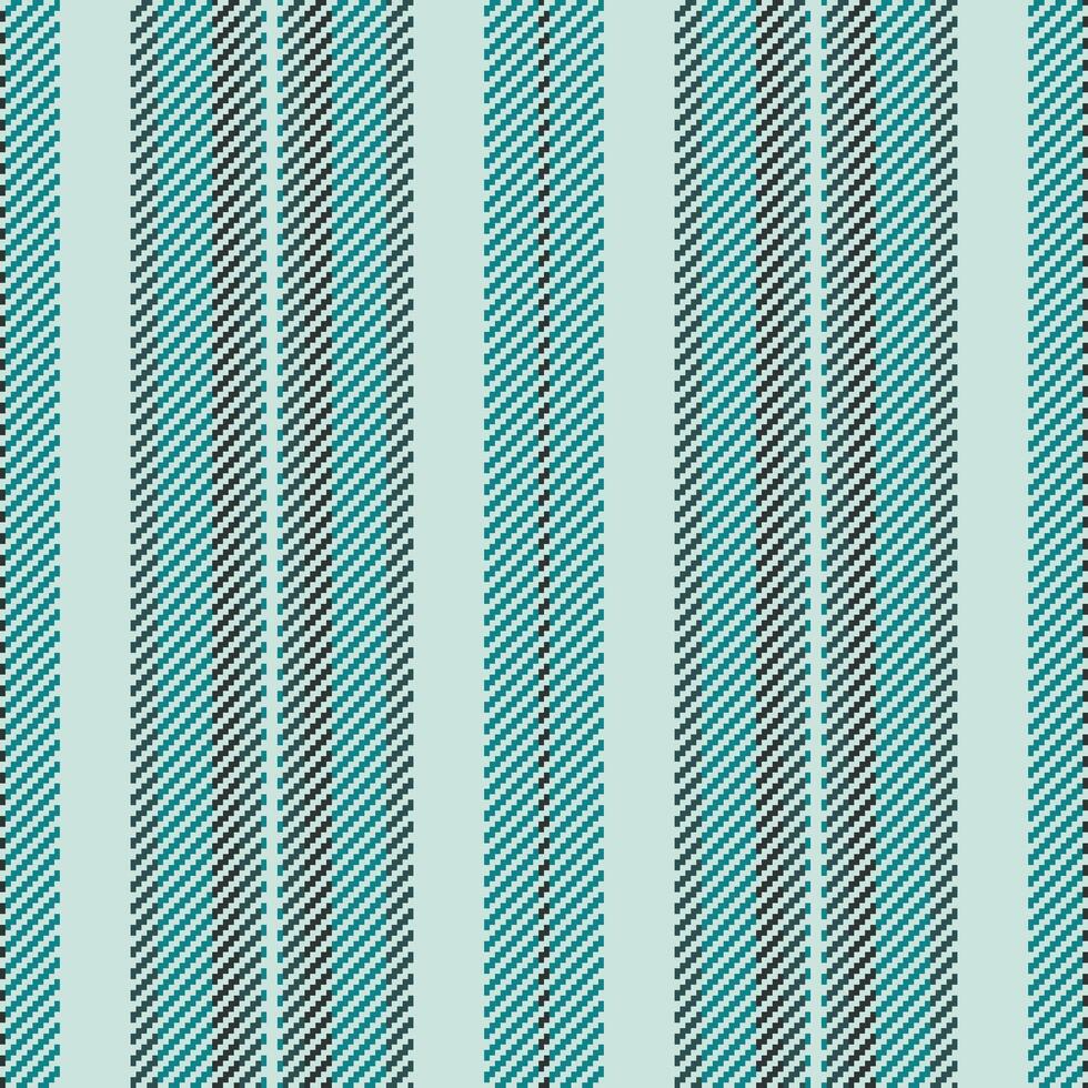 Retroinspired striped pattern. Vertical lines in cool tones create a vintage fabric effect. Use for backgrounds, textiles, and designs needing a classic touch. vector