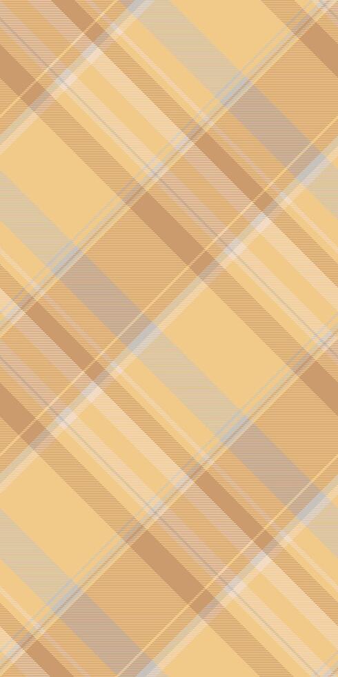 Elegant diagonal plaid pattern in soft, earthy tones. Perfect for autumnal designs, textile projects, or website backgrounds. Subtle texture adds visual interest. vector