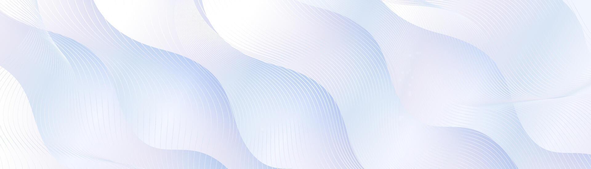 Abstract soft wavy background design vector