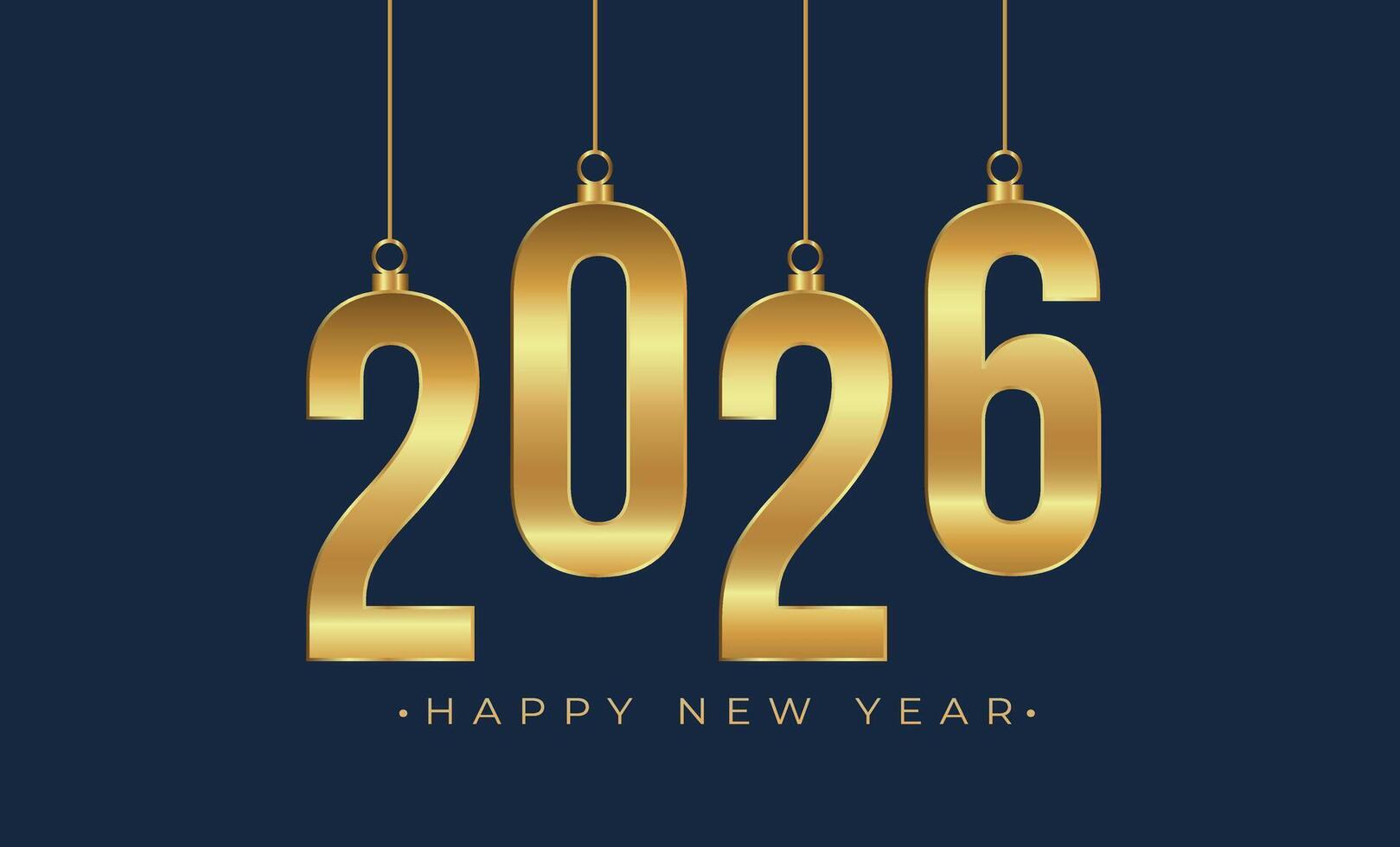 Firework-Themed 2026 New Year Card with Sparkler Typography vector