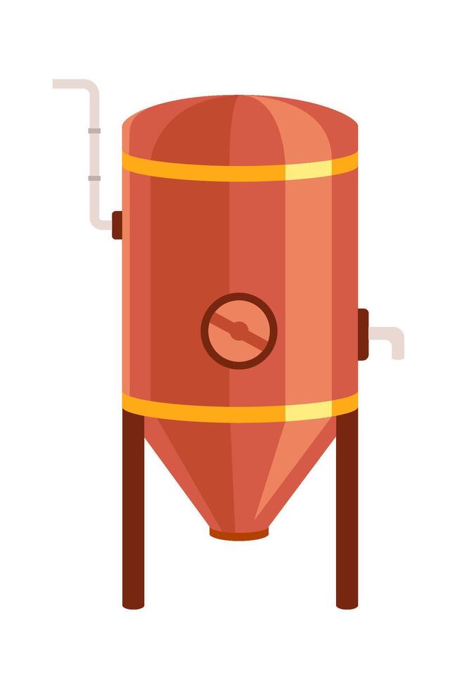 Beer Brewing System Icon vector
