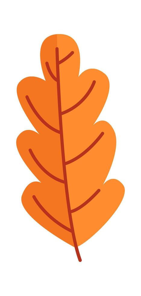 Autumn Floral Leaf Icon vector