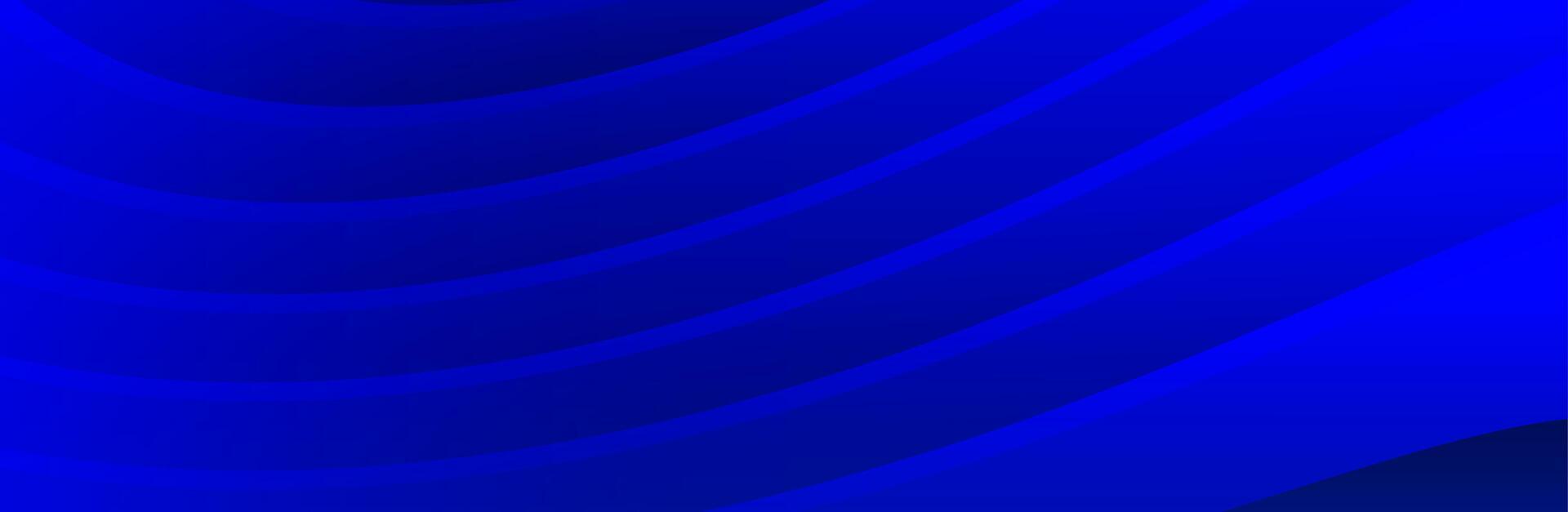 Blue gradient background with gradient curves and light and shadow. Abstract style. Ideal for website headers, cover templates and presentation designs. vector