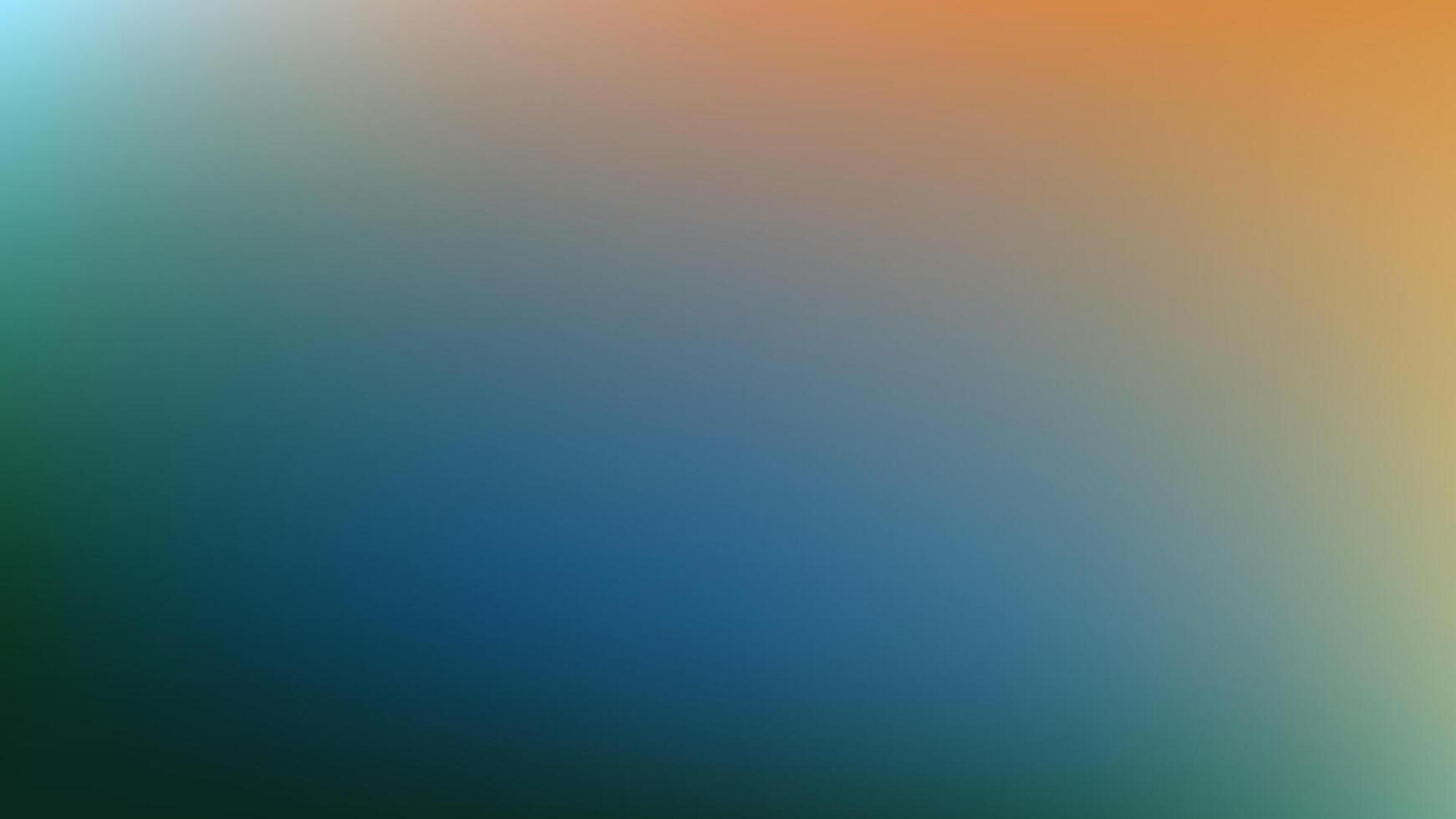 Multicolor Smooth Gradient with Blue, Green, and Coral vector