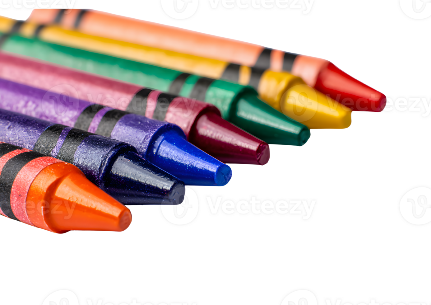 3D crayon box with a transparent background for playful educational content. png