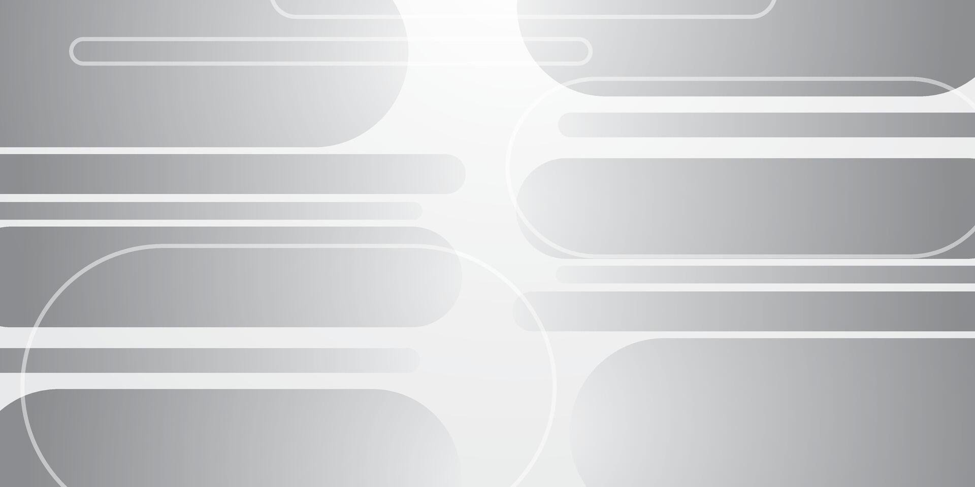 Abstract geometric black and white horizontal gradient background. vector