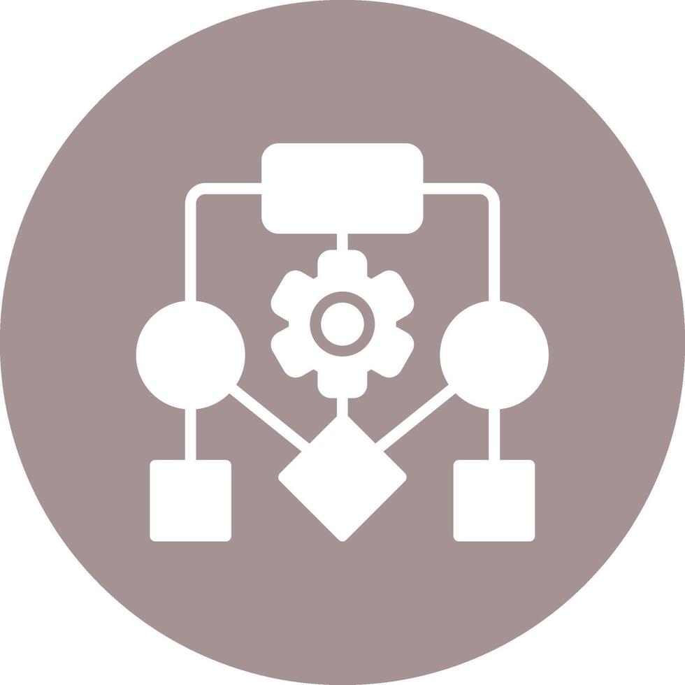 Flowchart Thin Line Element vector