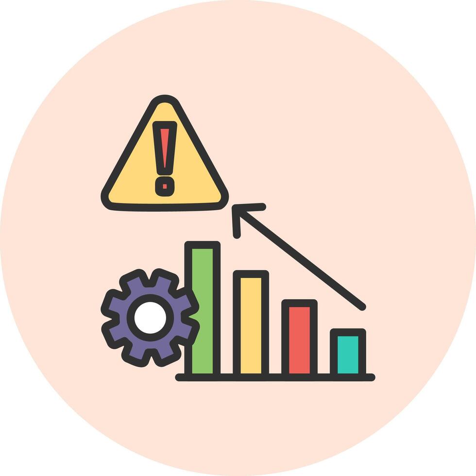 Risk Modern Interface Badge Symbol vector