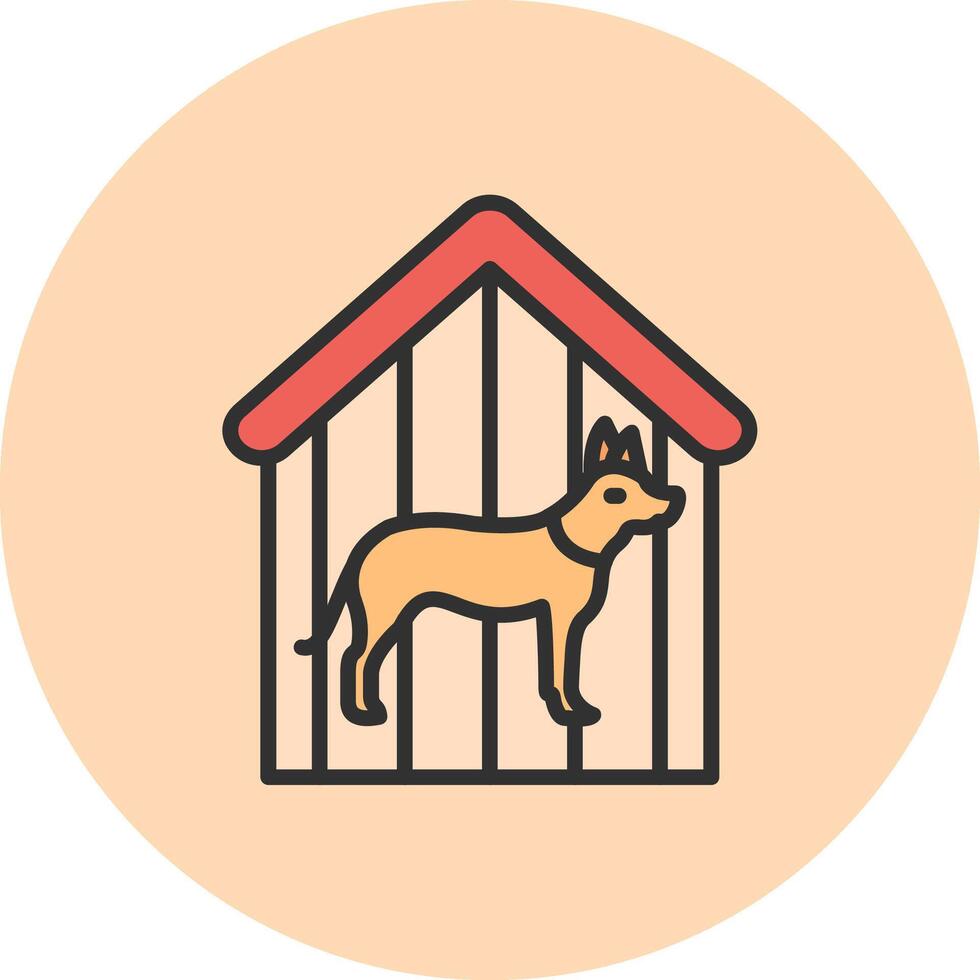 Dog Shelter Digital App Concept Form vector