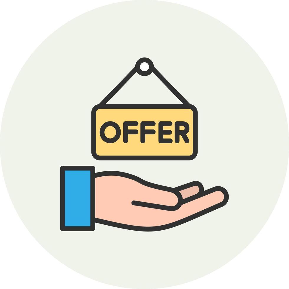 Offer Modern Shape Graphic Object vector
